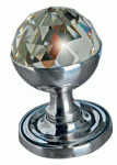 Swarovski Crystal Cup Mortice Door Knob 52mm